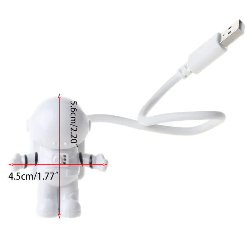Creative Spaceman Astronaut LED Flexible USB Light Night Light for Kids Toy Laptop PC Notebook
Creative Spaceman Astronaut LED Flexible USB Light Night Light for Kids Toy Laptop PC Notebook