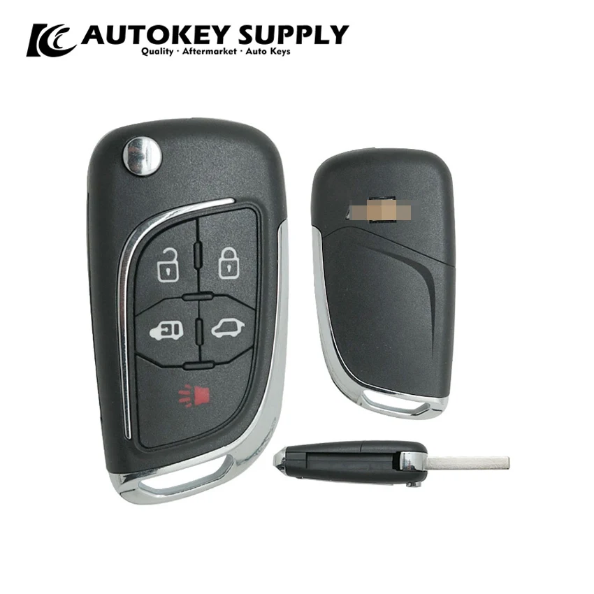 Modified ForChevrolet 4+1 Button Remote Flip Key With Blade (Higher Quality) AKGMF133 
Modified ForChevrolet 4+1 Button Remote Flip Key With Blade (Higher Quality) AKGMF133