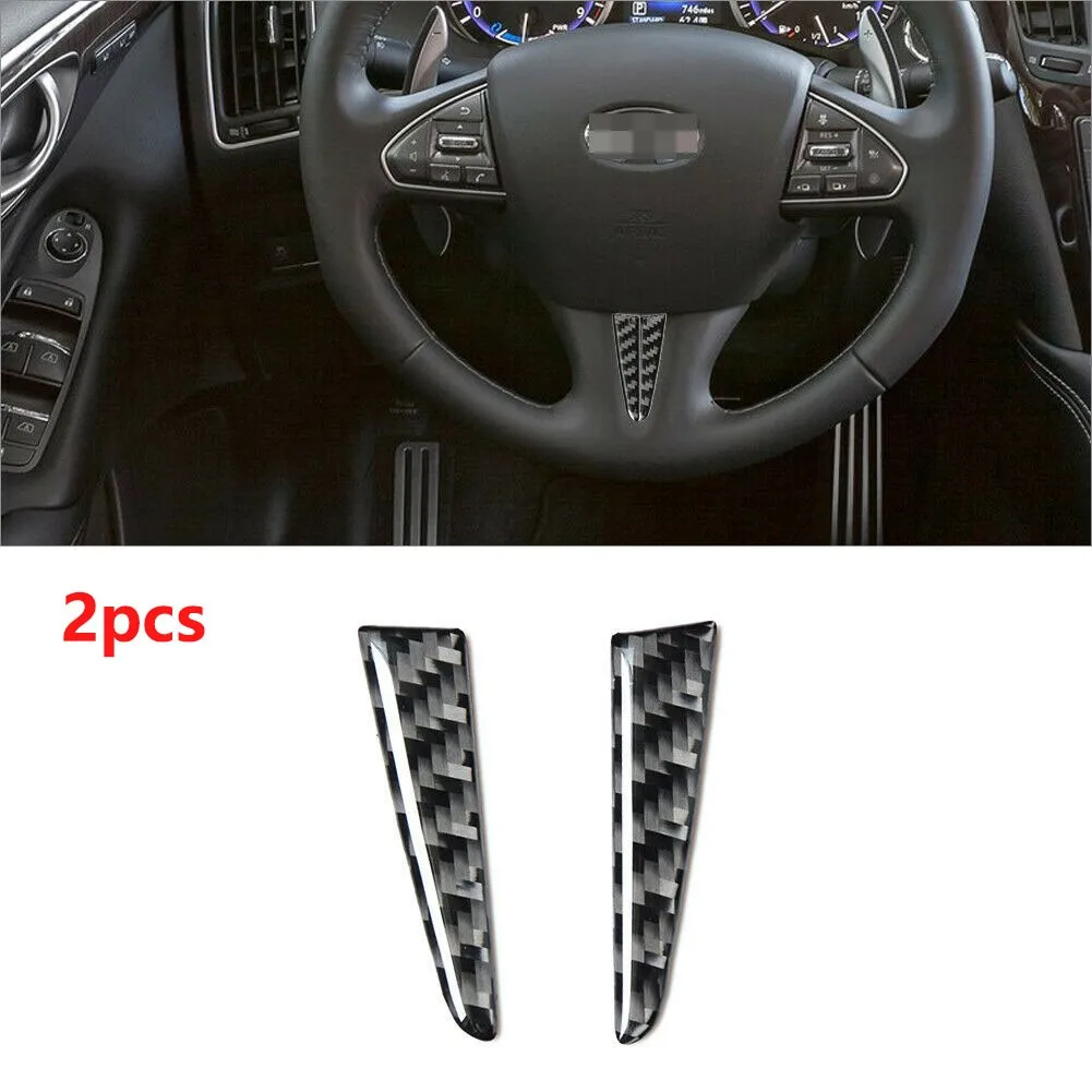 High Quality Stickers Trim For Infiniti Q50 Q60 2014-2019 Steering Wheel Buttom Cover
High Quality Stickers Trim For Infiniti Q50 Q60 2014-2019 Steering Wheel Buttom Cover