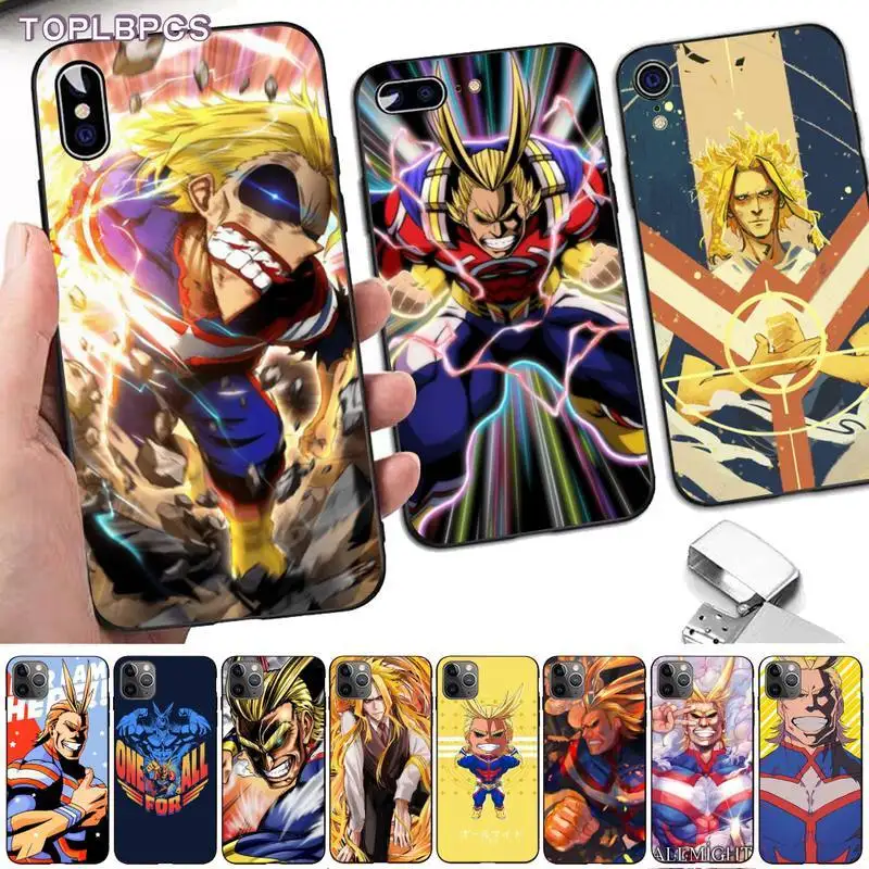 All Might Toshinori Yagi One For All Soft Rubber Phone Cover for iphone 13 8 7 6 6S Plus X 5 5S SE 2020 XR 11 pro XS MAX
All Might Toshinori Yagi One For All Soft Rubber Phone Cover for iphone 13 8 7 6 6S Plus X 5 5S SE 2020 XR 11 pro XS MAX