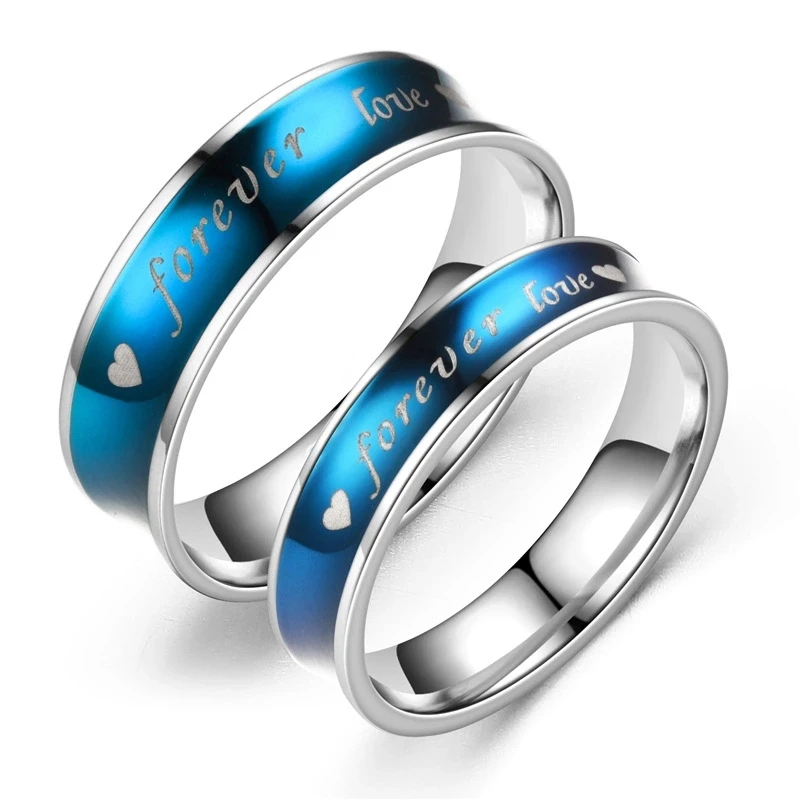 Creative Blue Color Forever Love Stainless Steel Rings For Women Men Wedding Jewelry Couple Love Gift DH078
Creative Blue Color Forever Love Stainless Steel Rings For Women Men Wedding Jewelry Couple Love Gift DH078