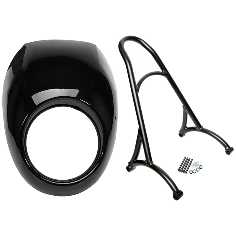 Motorcycle Headlight Cover for Sportster Dyna Fx Xl 883 1200 & Motorcycle Black Rear Passenger Backrest Bar
Motorcycle Headlight Cover for Sportster Dyna Fx Xl 883 1200 & Motorcycle Black Rear Passenger Backrest Bar