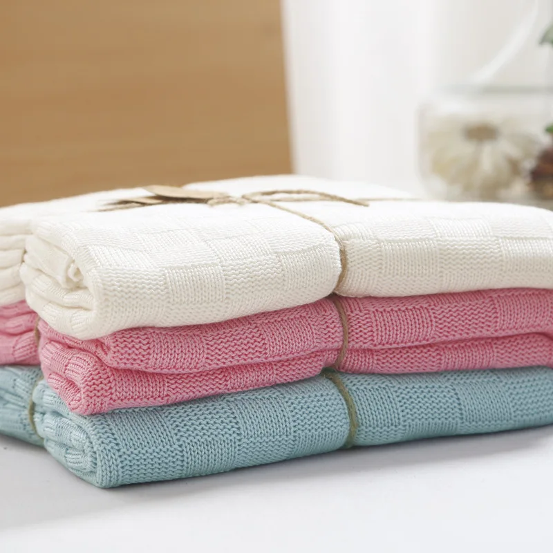Bamboo Fiber Thread Throw Blanket Baby Blanket Sofa Blanket for Adult Air Condition Kintted Blanket 120X110cm
Bamboo Fiber Thread Throw Blanket Baby Blanket Sofa Blanket for Adult Air Condition Kintted Blanket 120X110cm