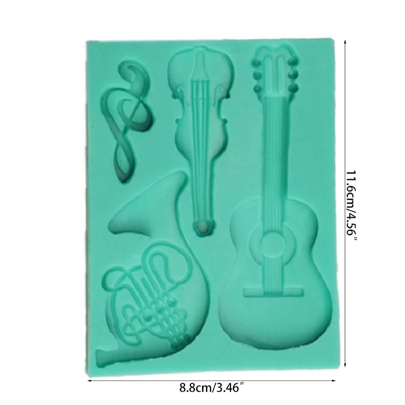 Music Notes Resin Silicone Mold Fondant Chocolate Candy Lollipop Crystal Epoxy S
Music Notes Resin Silicone Mold Fondant Chocolate Candy Lollipop Crystal Epoxy S