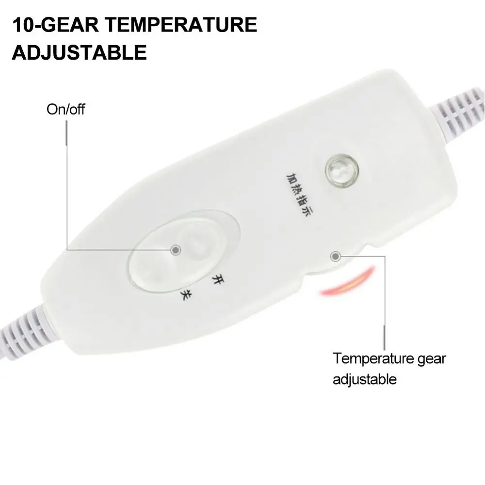 Washable Electric Heating Kneepad Warm Blanket Removable Office Winter Anti-Cold Hand Foot Heated Blanket For Woman and Man 220v
Washable Electric Heating Kneepad Warm Blanket Removable Office Winter Anti-Cold Hand Foot Heated Blanket For Woman and Man 220v
