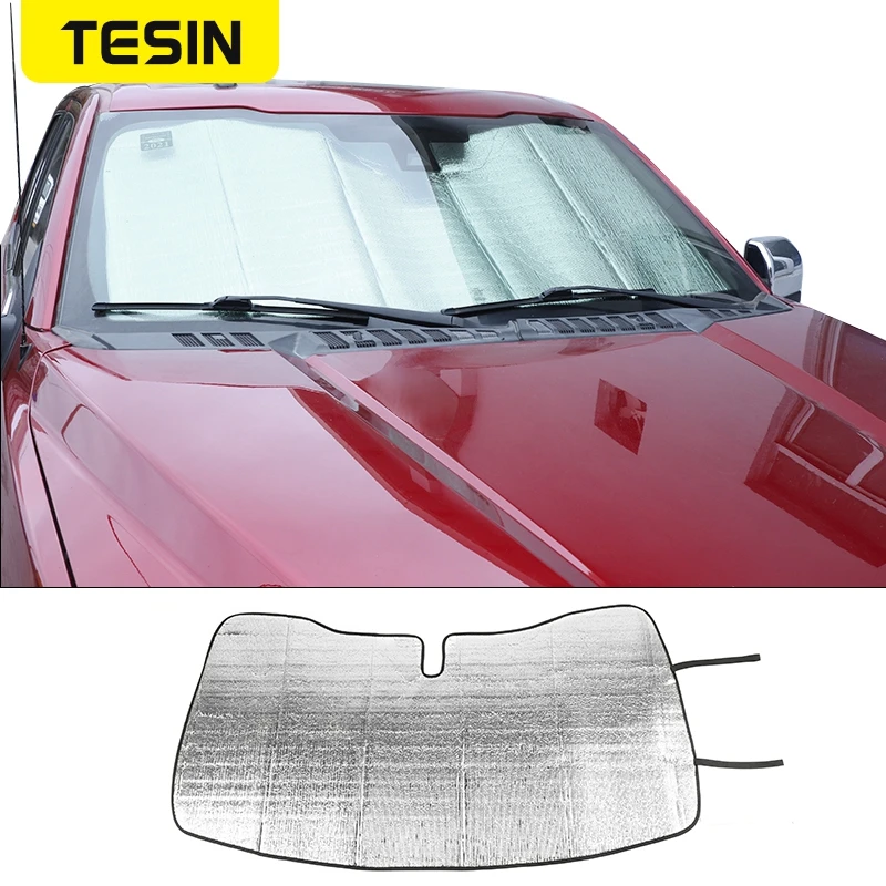TESIN Car Front Window Windshield Sunshade Shade Anti Sunlight UV Rays Cover Accessories for Ford F150 2015 Up Car Styling
TESIN Car Front Window Windshield Sunshade Shade Anti Sunlight UV Rays Cover Accessories for Ford F150 2015 Up Car Styling
