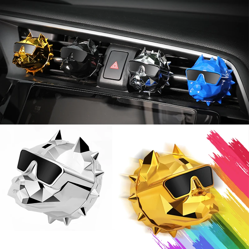 Car fragrance dog head interior aromatherapy fighting air conditioning air outlet perfume car bulldog decoration accessories
Car fragrance dog head interior aromatherapy fighting air conditioning air outlet perfume car bulldog decoration accessories