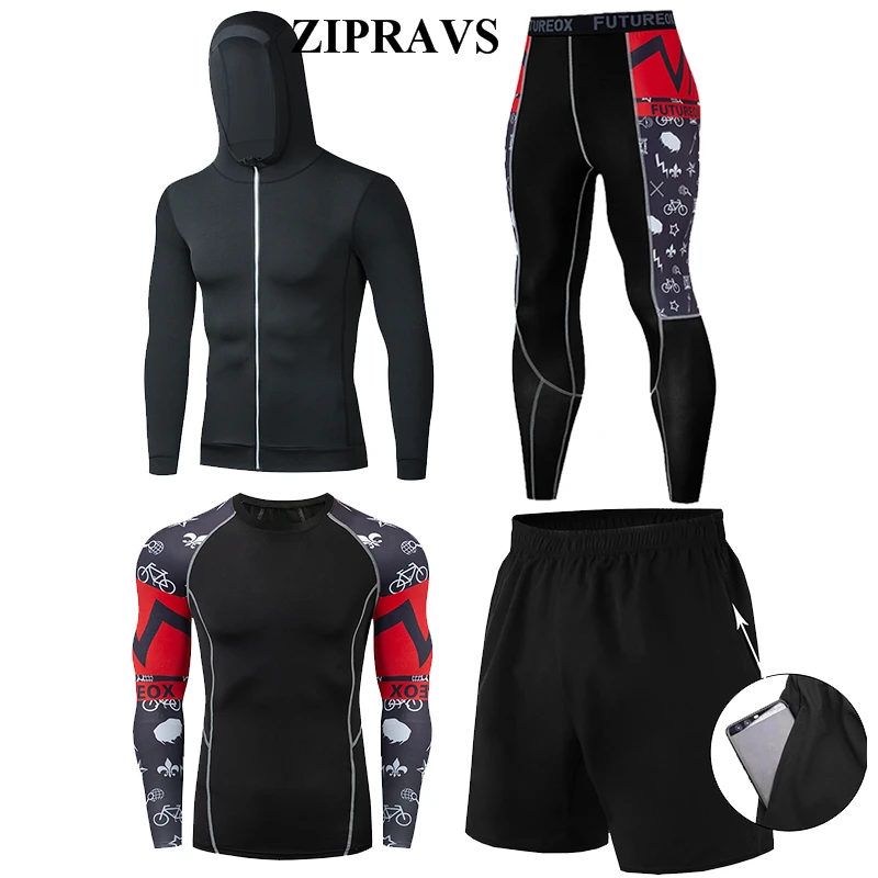ZIPRAVS gym running suit men's sportswear men's jogging compression sportswear fitness sportswear tight sportswear hoodies
ZIPRAVS gym running suit men's sportswear men's jogging compression sportswear fitness sportswear tight sportswear hoodies
