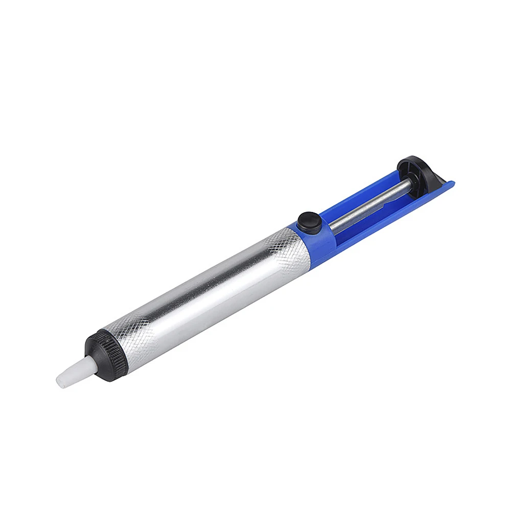 Aluminum Metal Desoldering Pump Suction Tin Gun Soldering Sucker Pen Removal Vacuum Soldering Iron Desolder Hand Welding Tools
Aluminum Metal Desoldering Pump Suction Tin Gun Soldering Sucker Pen Removal Vacuum Soldering Iron Desolder Hand Welding Tools