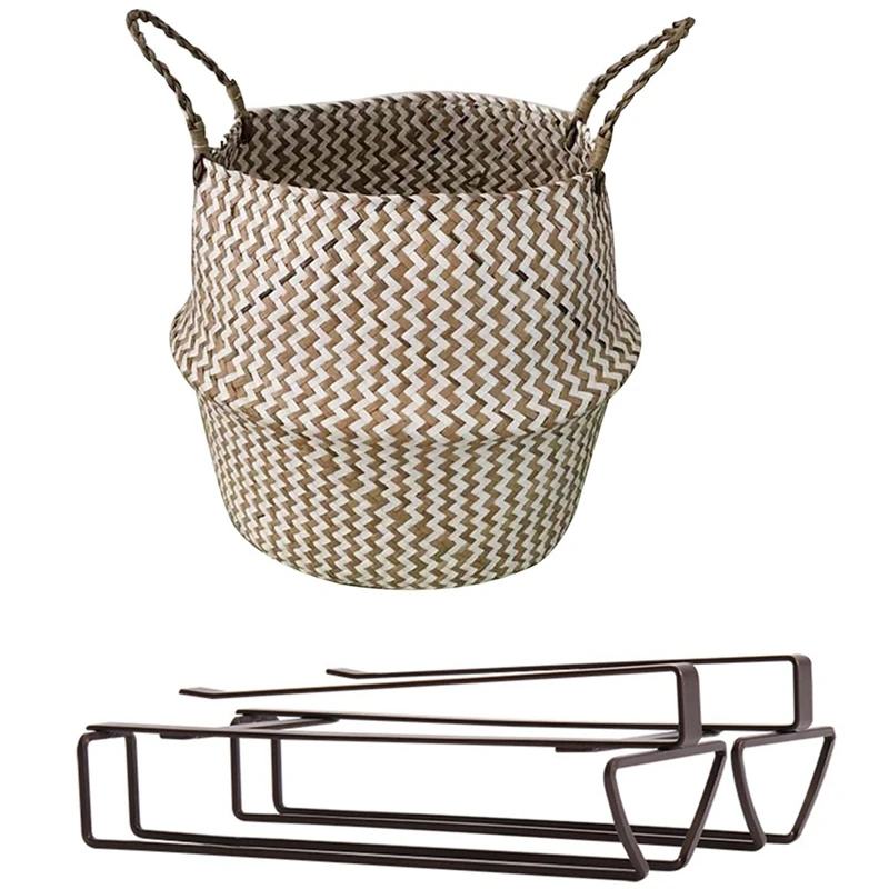 1 шт. Портативный складной натуральных водорослей плетеная корзина для хранения и 1 шт. висит вина Стекло держатель
1 шт. Портативный складной натуральных водорослей плетеная корзина для хранения и 1 шт. висит вина Стекло держатель