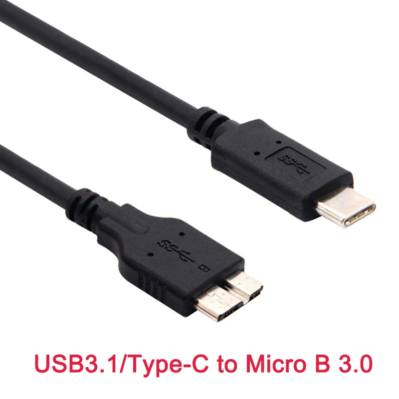 Super Speed Type C To Micro B Cable USB C To Micro 3.0 Cord Fast Charge USB Micro 3.0 To Type C for HDD Data Cable 100CM
Super Speed Type C To Micro B Cable USB C To Micro 3.0 Cord Fast Charge USB Micro 3.0 To Type C for HDD Data Cable 100CM