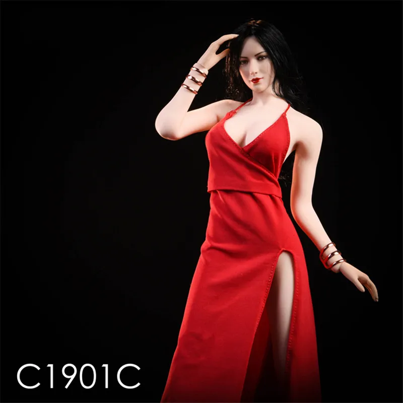 TOYS C1901 1/6 Scale Ada Wong Dress Set Model Dress Red Carpet Evening Dress Fit Female Body Woman Head Sculpt
TOYS C1901 1/6 Scale Ada Wong Dress Set Model Dress Red Carpet Evening Dress Fit Female Body Woman Head Sculpt