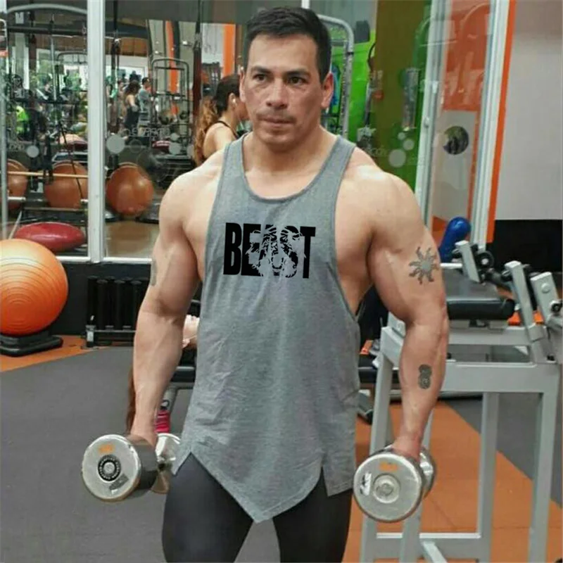 Brand Muscle Tank Top Men Gyms Bodybuilding Singlet Sleeveless Men's Tops Stringer Shirt Fitness Clothing Cotton Breathable Vest
Brand Muscle Tank Top Men Gyms Bodybuilding Singlet Sleeveless Men's Tops Stringer Shirt Fitness Clothing Cotton Breathable Vest