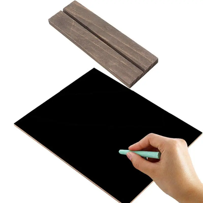 1Set Wood Tabletop Chalkboard Double Sided Blackboard Message Board Children Kids Toy
1Set Wood Tabletop Chalkboard Double Sided Blackboard Message Board Children Kids Toy