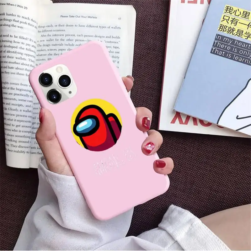 Hot game among us Phone Case Candy Color for iPhone 11 12 pro XS MAX 8 7 6 6S Plus X 5S SE 2020 XR
Hot game among us Phone Case Candy Color for iPhone 11 12 pro XS MAX 8 7 6 6S Plus X 5S SE 2020 XR