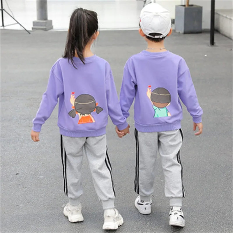 2021 Boys and Girls Sweatshirt Suits, Big Boys Brothers, Sisters, Sisters and Brothers Autumn Clothes, Loose Trend
2021 Boys and Girls Sweatshirt Suits, Big Boys Brothers, Sisters, Sisters and Brothers Autumn Clothes, Loose Trend