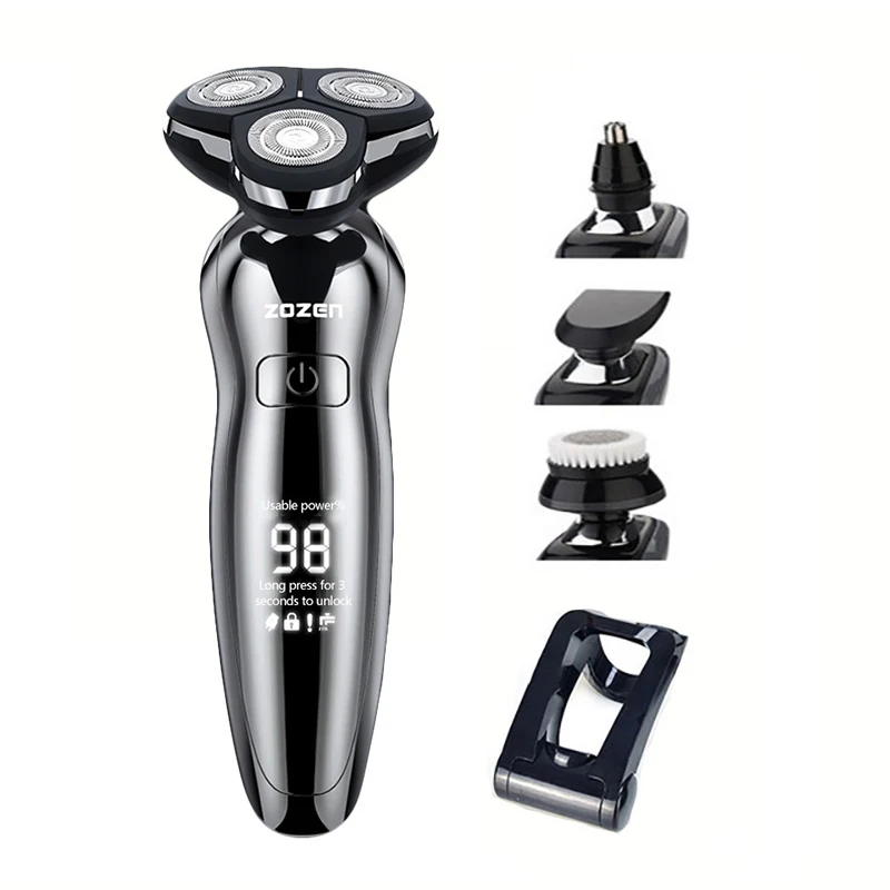 4D Electric Shaver For Men Electric Beard Trimmer USB Rechargeable Professional Hair Trimmer Hair Cutter Adult Razor For Men
4D Electric Shaver For Men Electric Beard Trimmer USB Rechargeable Professional Hair Trimmer Hair Cutter Adult Razor For Men