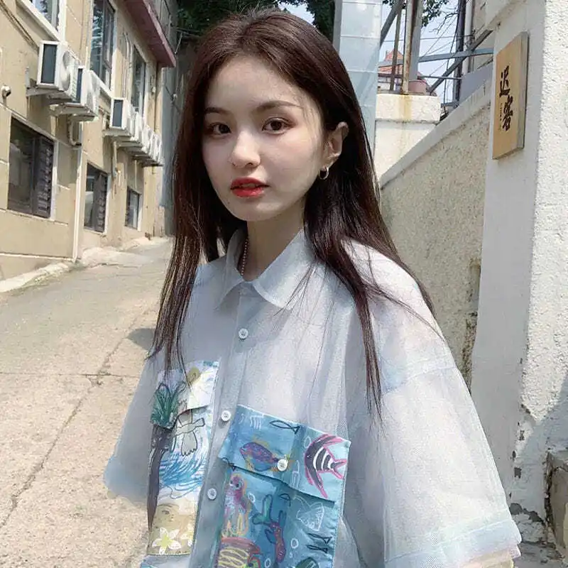 2021 new style blouse blouse French minority blouse relaxed fashion sexy foreign style long shirt
2021 new style blouse blouse French minority blouse relaxed fashion sexy foreign style long shirt