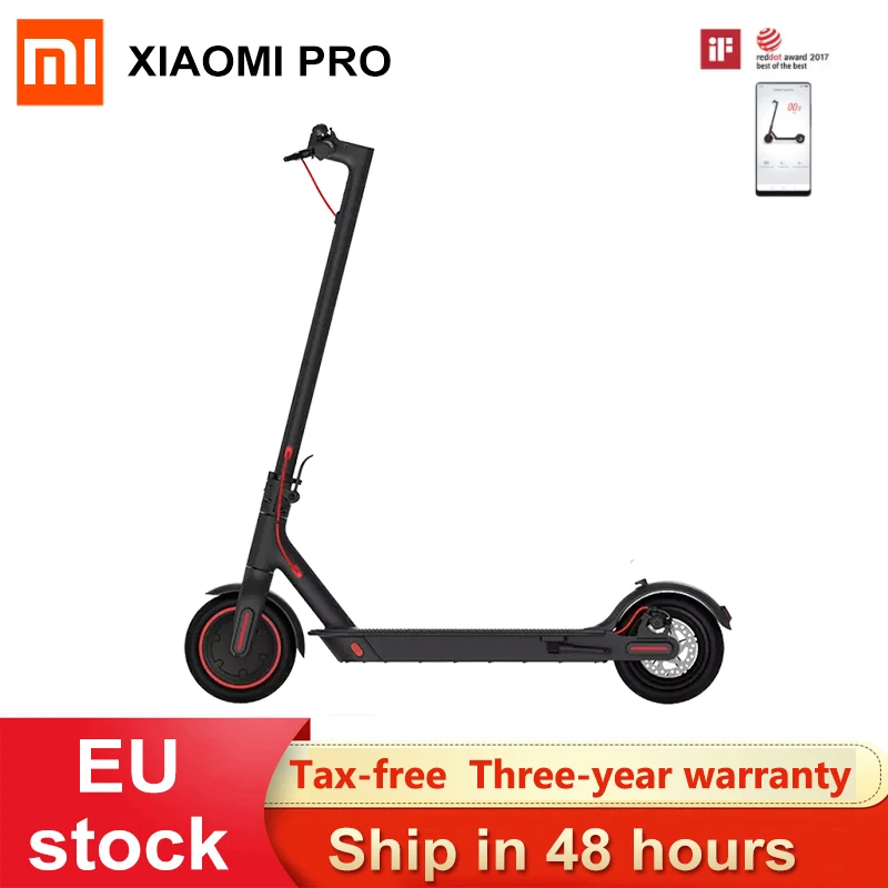 Электрический скутер Xiaomi Mijia M365 Pro умный электрический скейтборд Ховерборд