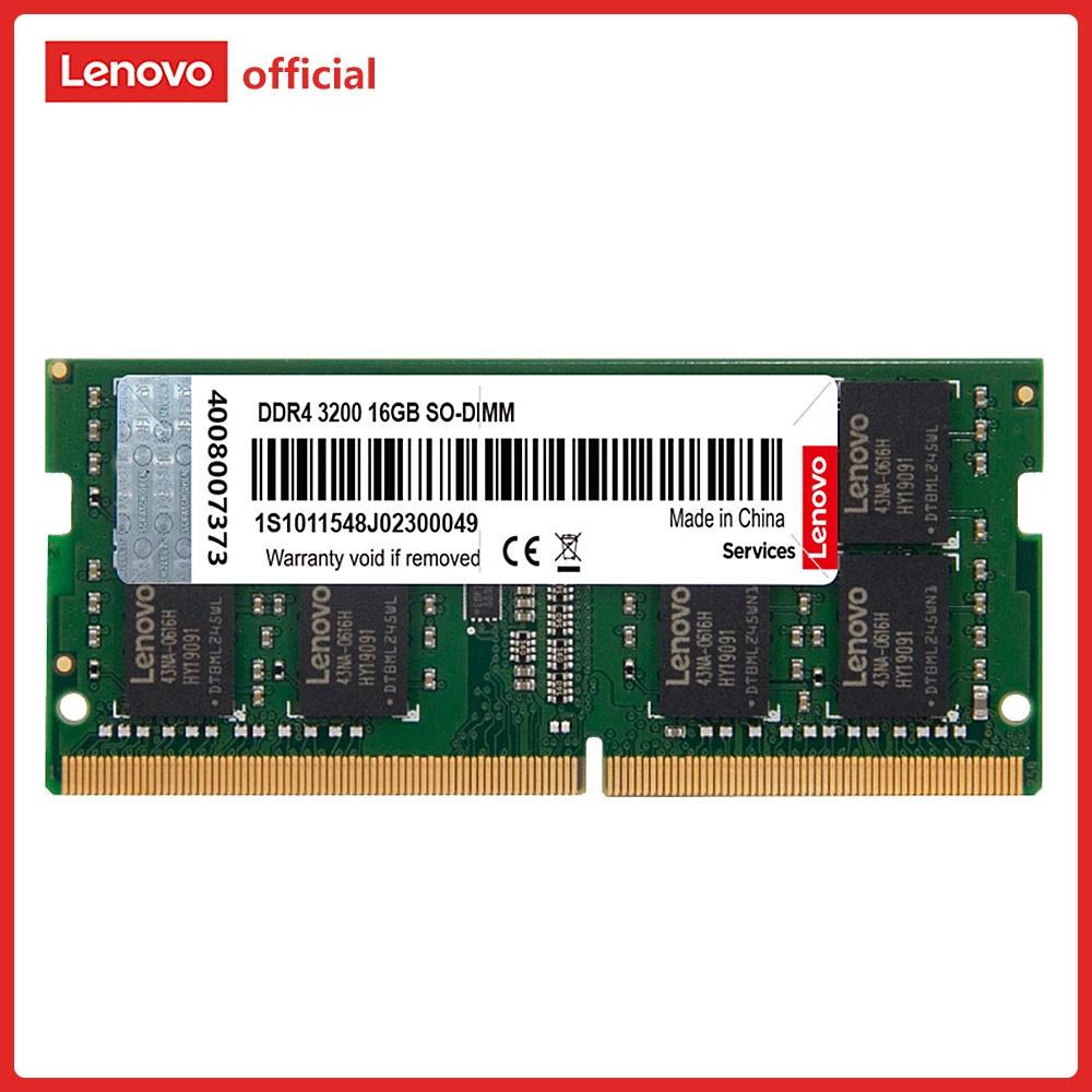 Оперативная память Lenovo DDR4 8 ГБ 16 32 2400 МГц 2133 2666 3200 sodimm для ноутбука