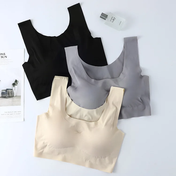 Peace of Mind Generation Aunt Sleep Bra-Free Steel Ring Push up Seemless Large Size Shock-resistant Vest Yoga Sports Underwear F
Peace of Mind Generation Aunt Sleep Bra-Free Steel Ring Push up Seemless Large Size Shock-resistant Vest Yoga Sports Underwear F