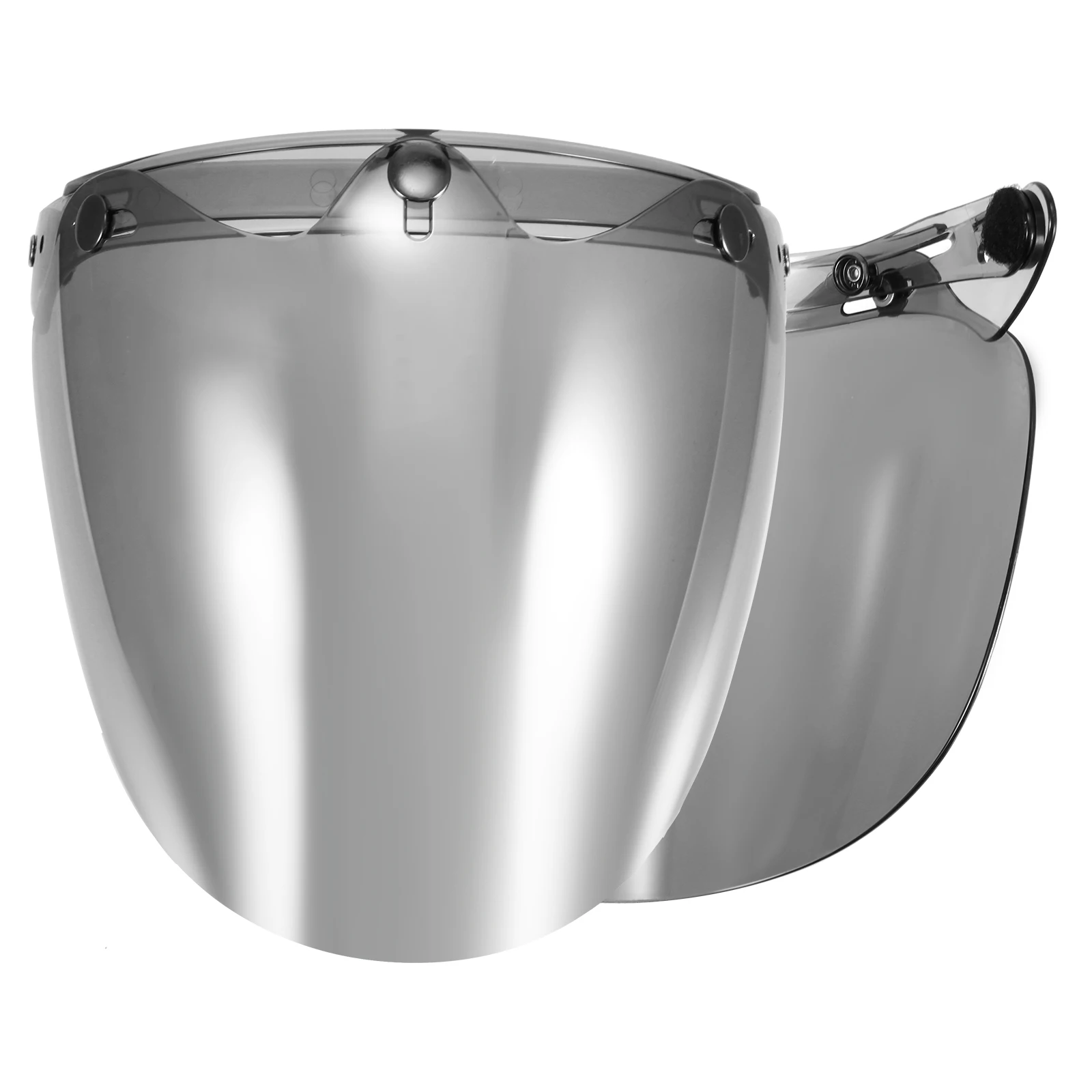 Retro Three-Button Helmet Lens Decorative Helmet Cover Lens Universal 3-Snap Flip-Up Sunshade Lens Motorcycle Helmet Lens
Retro Three-Button Helmet Lens Decorative Helmet Cover Lens Universal 3-Snap Flip-Up Sunshade Lens Motorcycle Helmet Lens