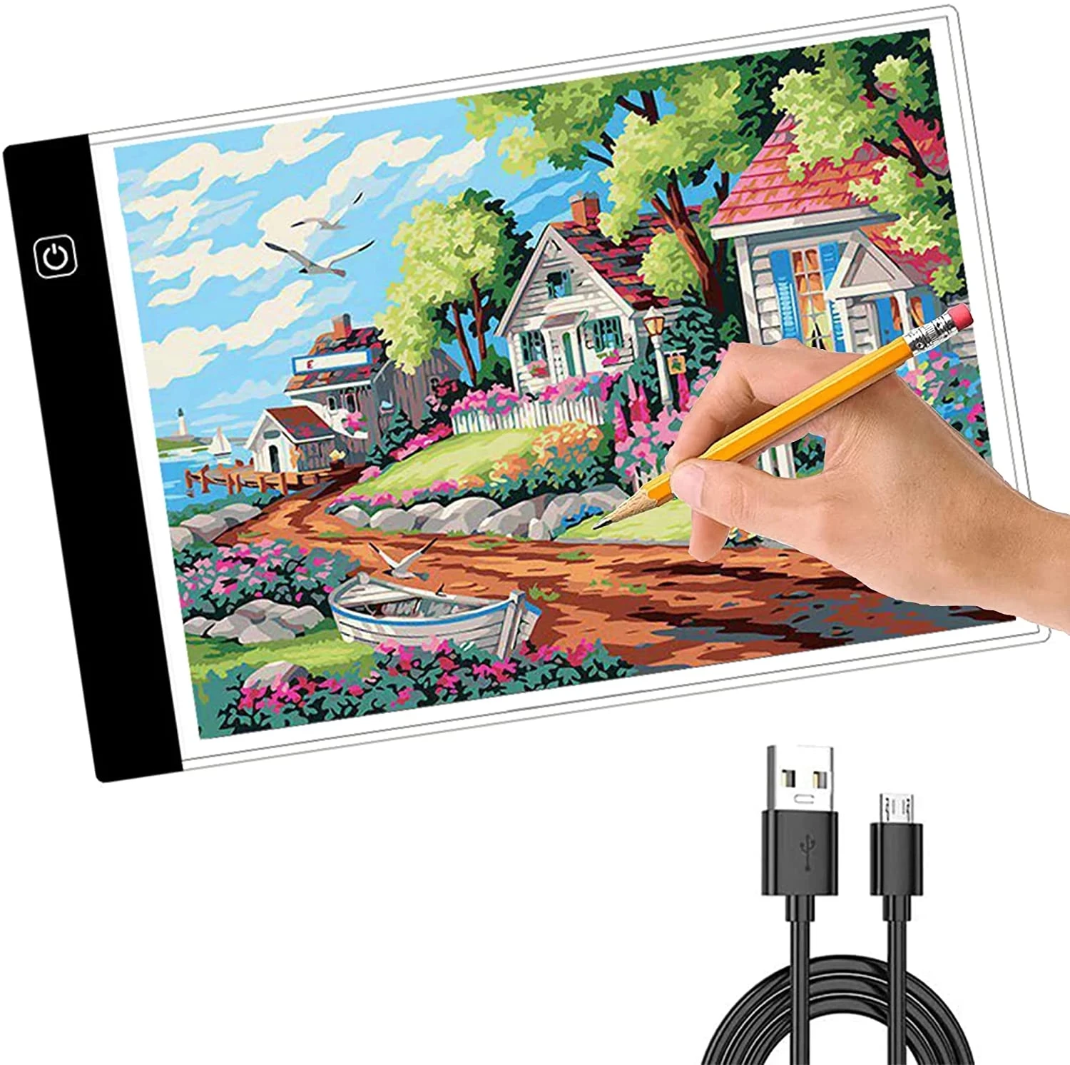 Трехуровневая приглушаемая светодиодная подсветильник ка размера A3/A4/A5, планшет с защитой глаз, легче для алмазной живописи, инструменты дл...
Трехуровневая приглушаемая светодиодная подсветильник ка размера A3/A4/A5, планшет с защитой глаз, легче для алмазной живописи, инструменты дл...