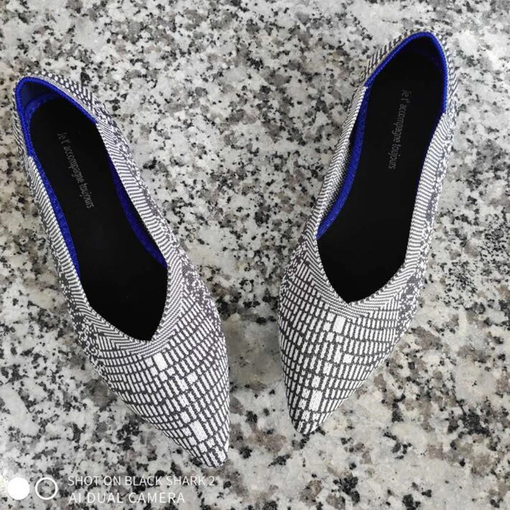 New Women's Flat Shoes Breathable Knit Pointed Shoes Moccasin Mixed Color Women's Soft Shoes Women Leisure single shoes hy745
New Women's Flat Shoes Breathable Knit Pointed Shoes Moccasin Mixed Color Women's Soft Shoes Women Leisure single shoes hy745