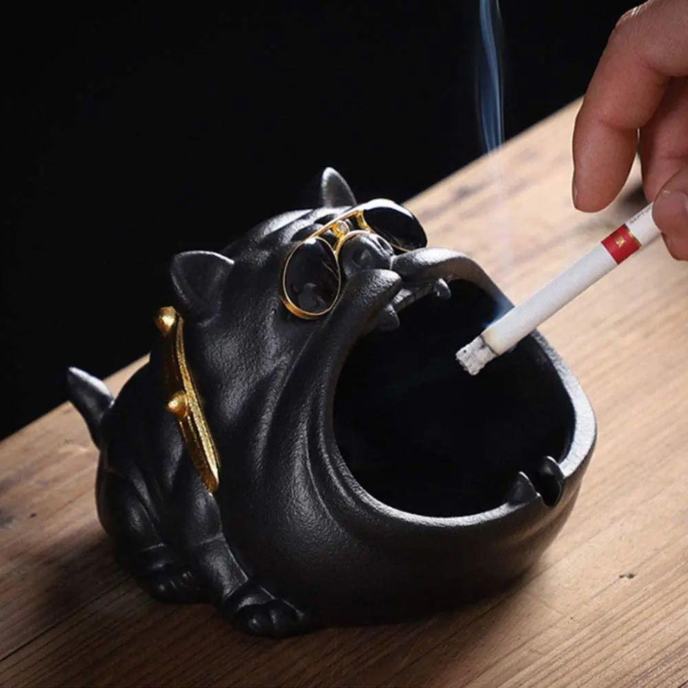 Cute Cartoon French Bulldog Ceramic Ashtray Gift for Boyfriend Creative Living Room Home Animal Ashtray Decoration Accessories
Cute Cartoon French Bulldog Ceramic Ashtray Gift for Boyfriend Creative Living Room Home Animal Ashtray Decoration Accessories
