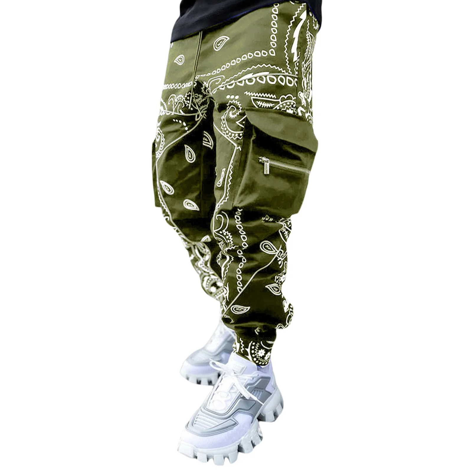 Men s Trousers, Floral Print High Waist Long Pants Ankle Banded Pants with Multiple Pockets For Spring Fall New Fashion 2021
Men s Trousers, Floral Print High Waist Long Pants Ankle Banded Pants with Multiple Pockets For Spring Fall New Fashion 2021