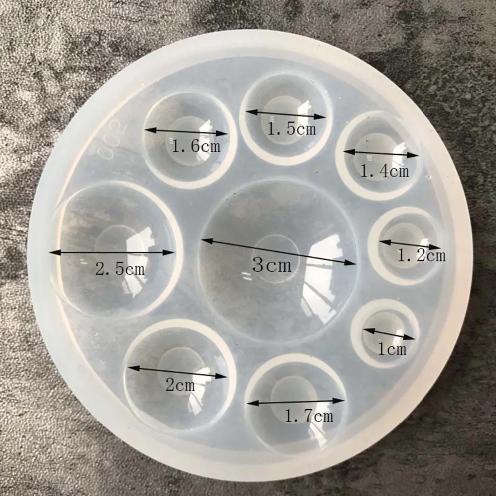 Silicone Resin Mold For Jewelry Making Different Size Round DIY Jewelry Tools Epoxy Resin Soft Mould 8.3cm Dia., 1 Piece
Silicone Resin Mold For Jewelry Making Different Size Round DIY Jewelry Tools Epoxy Resin Soft Mould 8.3cm Dia., 1 Piece