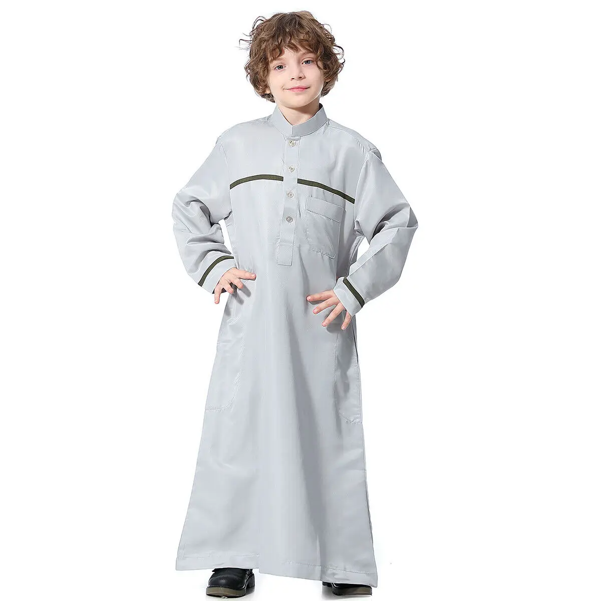 Детская одежда для мальчиков Jubba Dishdasha Abaya Арабская Исламская Саудовская Аравия