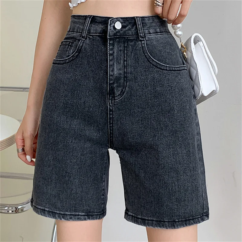 Femme High Waist Summer Plus Size Denim Harajuku Streetwear Hot Jeans Stylish Loose Straight Solid Casual Wide Leg Shorts
Femme High Waist Summer Plus Size Denim Harajuku Streetwear Hot Jeans Stylish Loose Straight Solid Casual Wide Leg Shorts