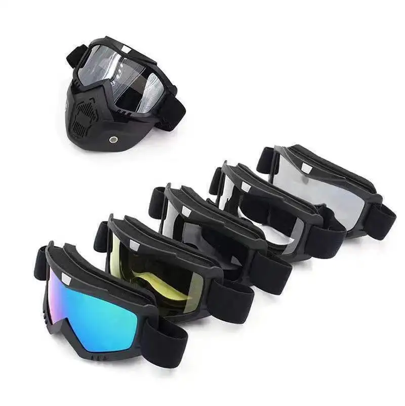 Fashion Motorcycle Glasses Outdoor Sport Bike Cycling Motocross Off-Road Windproof Glasses Ski Goggles Full Face Cover Headwear
Fashion Motorcycle Glasses Outdoor Sport Bike Cycling Motocross Off-Road Windproof Glasses Ski Goggles Full Face Cover Headwear