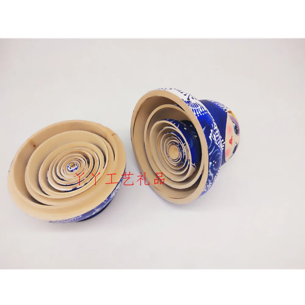 10Pcs/Set Russian Blue And White Porcelain Color Nesting Dolls Matryoshka Wooden Handmade Toy Craft Home Decor Kitchen Face Doll
10Pcs/Set Russian Blue And White Porcelain Color Nesting Dolls Matryoshka Wooden Handmade Toy Craft Home Decor Kitchen Face Doll