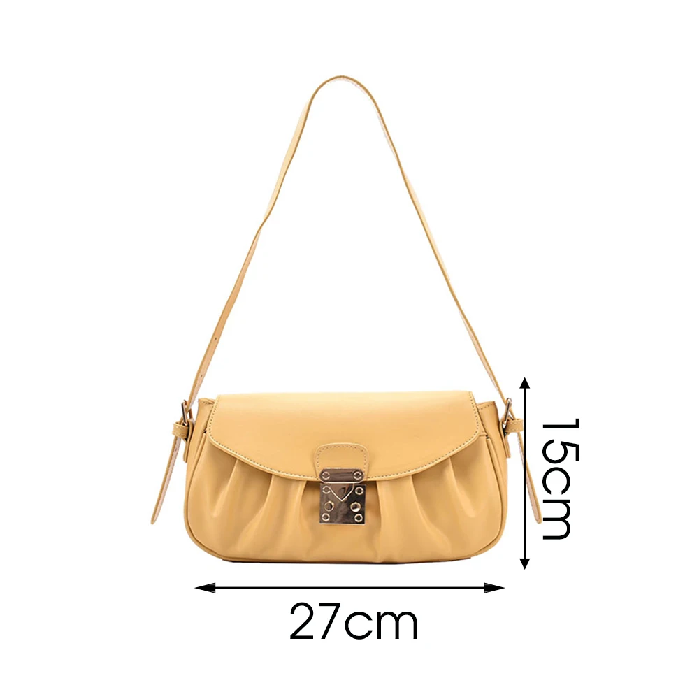 Fashion Folds Armpit Saddle Bag Women Shoulder Bag Soft Casual Green Female Shopping Bag Lady Hobo Handbag Tote Travel Bag
Fashion Folds Armpit Saddle Bag Women Shoulder Bag Soft Casual Green Female Shopping Bag Lady Hobo Handbag Tote Travel Bag