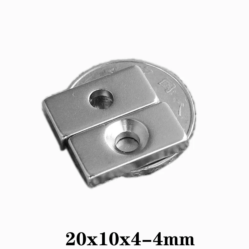 5~50PCS 20x10x4-4 Strong Quadrate Neodymium Magnet Hole 4mm NdFeB Magnetic 20x10x4-4mm Block Rare Earth Magnets 20*10*4-4 mm
5~50PCS 20x10x4-4 Strong Quadrate Neodymium Magnet Hole 4mm NdFeB Magnetic 20x10x4-4mm Block Rare Earth Magnets 20*10*4-4 mm
