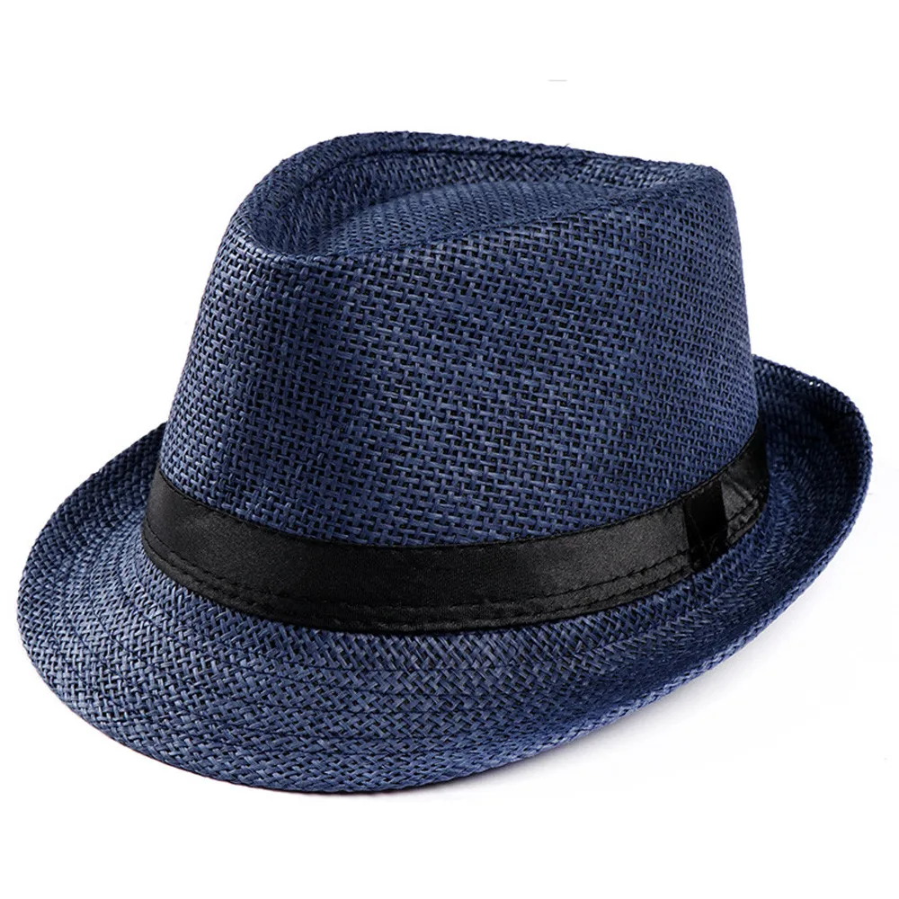 Hot Unisex Women Men Fashion Summer Casual Trendy Beach Sun Straw Panama Jazz Hat Cowboy Fedora Hats Gangster
Hot Unisex Women Men Fashion Summer Casual Trendy Beach Sun Straw Panama Jazz Hat Cowboy Fedora Hats Gangster