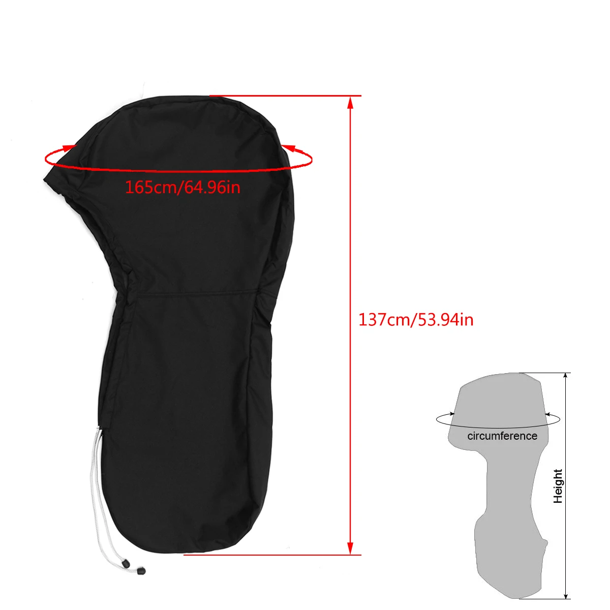 Universal 20-30HP 420D Boat Full Outboard Motor Engine Cover Protection Waterproof
Universal 20-30HP 420D Boat Full Outboard Motor Engine Cover Protection Waterproof