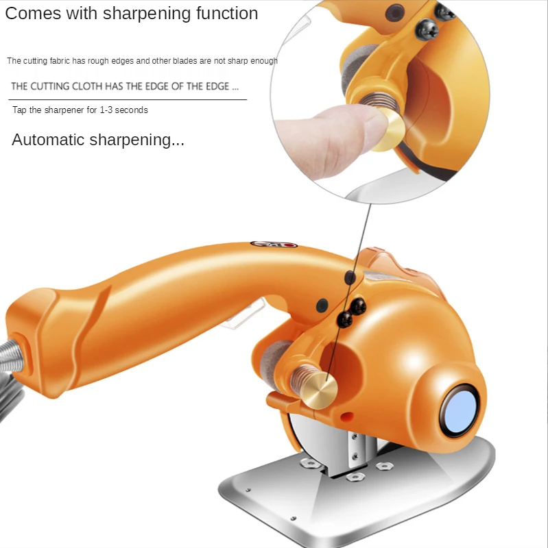 100/110/125 Industrial Electric Scissors Cutting Cloth Machine Silent Servo Direct Drive Electric Round Knife Cutting Machine
100/110/125 Industrial Electric Scissors Cutting Cloth Machine Silent Servo Direct Drive Electric Round Knife Cutting Machine