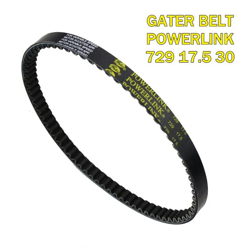 Motorcycle Scooter Drive Belt Gates Powerlink Power Link 729 17.5 for GY6 50 80 Driving Transmission Belt
Motorcycle Scooter Drive Belt Gates Powerlink Power Link 729 17.5 for GY6 50 80 Driving Transmission Belt