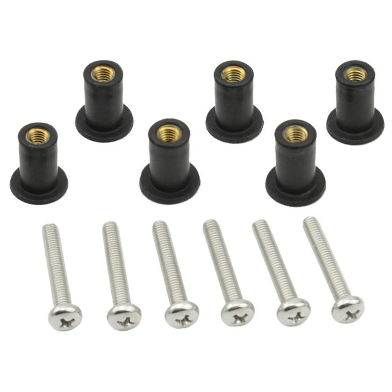 6Pcs Bungee Deck Loops Tie Down Pad Eye with 6 Screws for Boat Kayak Deck Rigging Kit Boat Accessories
6Pcs Bungee Deck Loops Tie Down Pad Eye with 6 Screws for Boat Kayak Deck Rigging Kit Boat Accessories