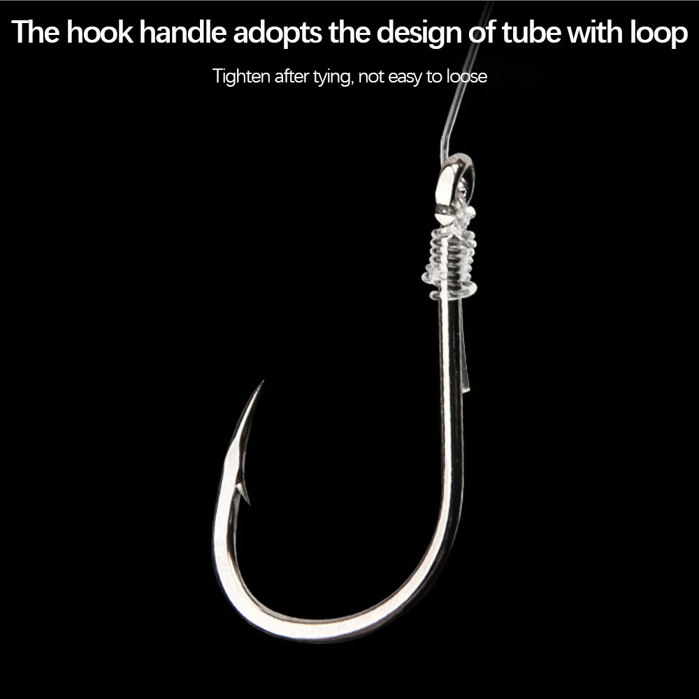 100/400/1000 PCS Fising Hooks Carp Sharpened Strong Bait Fishing Hooks For Octopus Bass Pike Salmon Muskie Pickerel Fish Lovers
100/400/1000 PCS Fising Hooks Carp Sharpened Strong Bait Fishing Hooks For Octopus Bass Pike Salmon Muskie Pickerel Fish Lovers