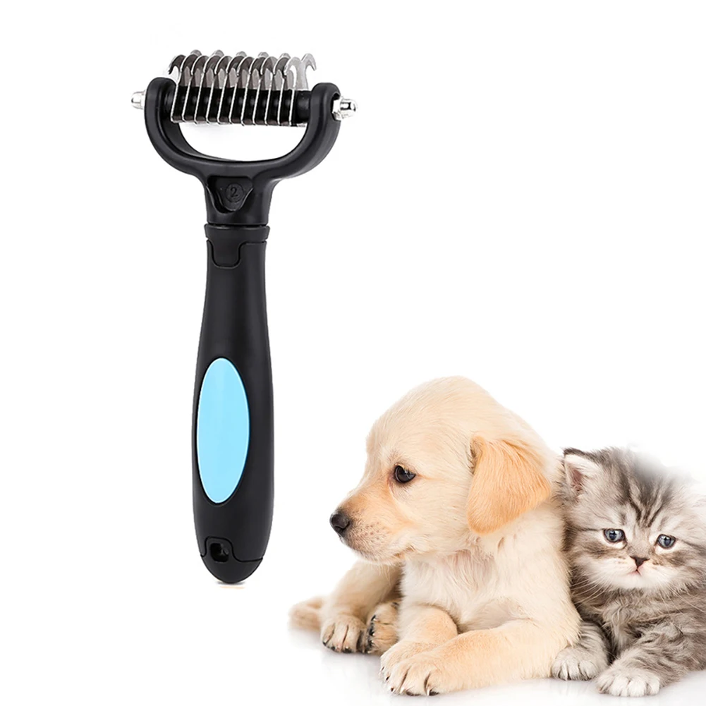 Pet Dematting Comb Stainless Steel Pet Grooming Deshedding Comb Dogs And Cats Brush Grooming Tool Hair Removal Comb For Cat Dog
Pet Dematting Comb Stainless Steel Pet Grooming Deshedding Comb Dogs And Cats Brush Grooming Tool Hair Removal Comb For Cat Dog