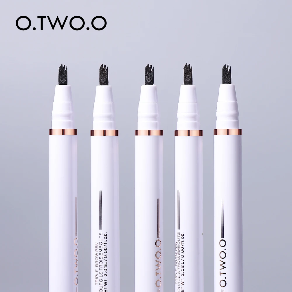 O.TWO.O Eyebrow Tattoo Pen 3 Fork Tip Waterproof Eyebrow Pencil Cosmetics Long Lasting Makeup Natural Dark Brown Liquid Brow Pen
O.TWO.O Eyebrow Tattoo Pen 3 Fork Tip Waterproof Eyebrow Pencil Cosmetics Long Lasting Makeup Natural Dark Brown Liquid Brow Pen