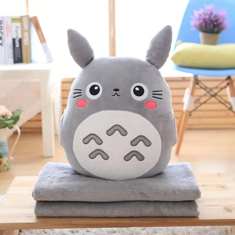 Totoro Plush Pillow Multifunction 3 In 1 Throw Pillow Totoro Hand Warm Pillow Cushion Baby Kids Blanket Stuffed Anime Figure Toy
Totoro Plush Pillow Multifunction 3 In 1 Throw Pillow Totoro Hand Warm Pillow Cushion Baby Kids Blanket Stuffed Anime Figure Toy