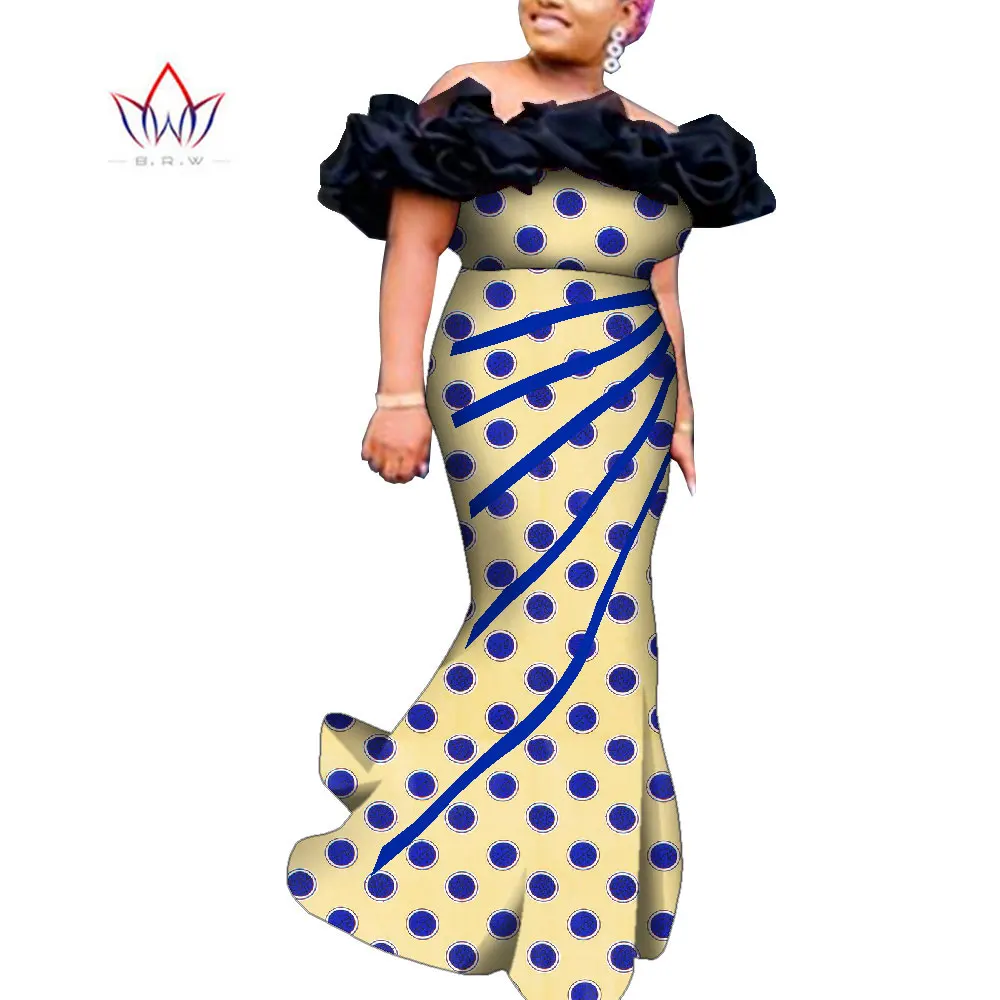 African Women Clothing Evening Dress Off Shoulder Party Dresses Mermaid Dashiki Print Dress Christmas Gift Plus Size 6XL WY9515
African Women Clothing Evening Dress Off Shoulder Party Dresses Mermaid Dashiki Print Dress Christmas Gift Plus Size 6XL WY9515