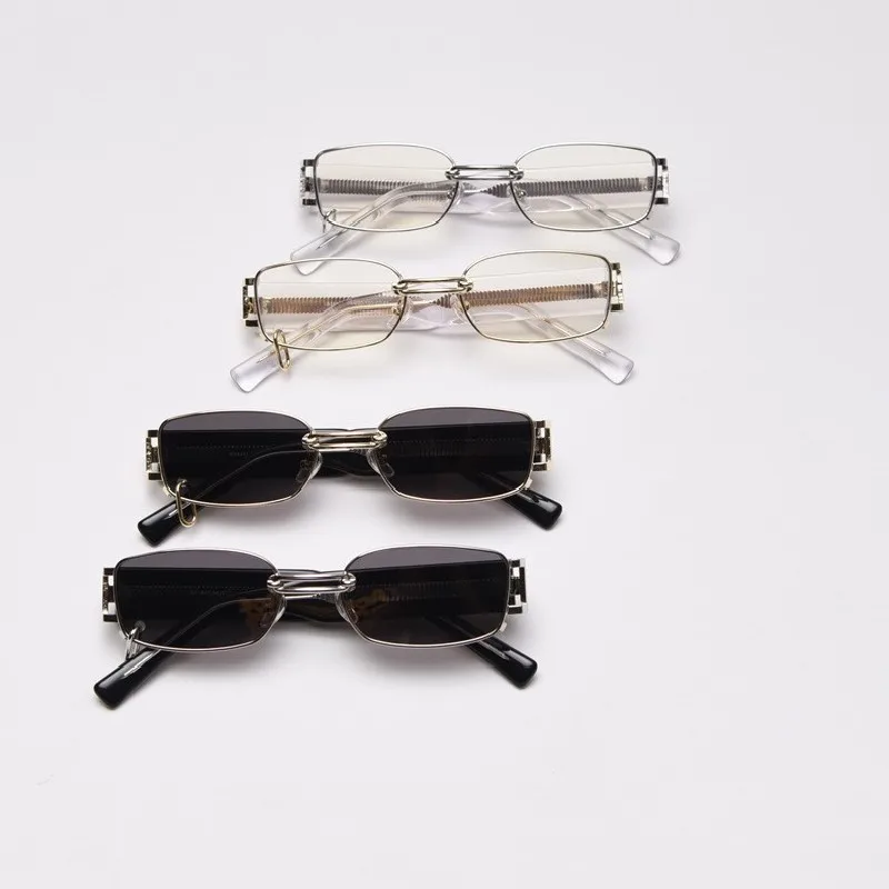 2020 Square Small Sunglasses Alloy Metal Rectangle Frame Clear Women Men Sun Glasses Vintage Chic Female UV400 Christmas
2020 Square Small Sunglasses Alloy Metal Rectangle Frame Clear Women Men Sun Glasses Vintage Chic Female UV400 Christmas
