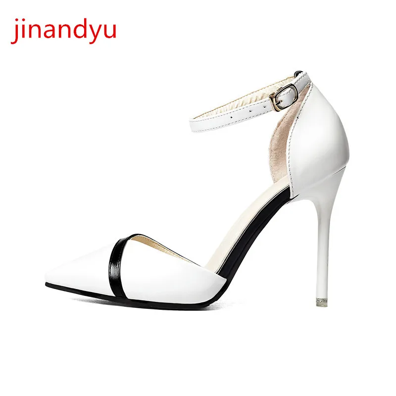High Heels Women Sandals Pointed Toe Fashion Party Wedding Shoes for Woman Pumps Black White Heels Sexy Sandales Ete Pour Femme
High Heels Women Sandals Pointed Toe Fashion Party Wedding Shoes for Woman Pumps Black White Heels Sexy Sandales Ete Pour Femme