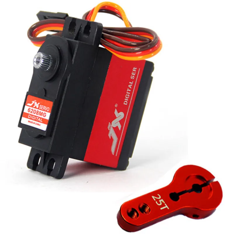 Хорошее JX сервопривод PDI 6208MG 8 кг 120 градусов RC Высокая точность металла шестерни